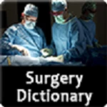 surgery dictionary app android application logo